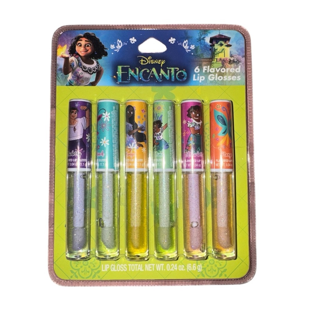 *Disney Encanto Lip Gloss Collection - Set of 6 New in Box